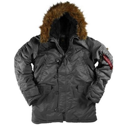 Куртка Аляска Alpha Industries N - 3B Parka - Gun Metal