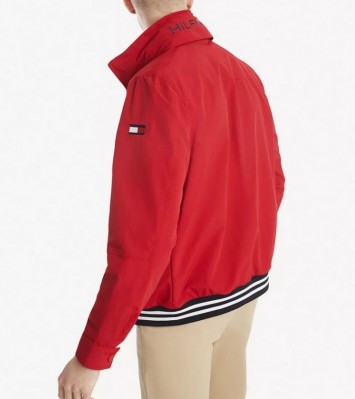 Куртка ветровка Tommy Hilfiger Regatta Windbreaker - Racing Red