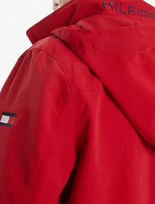 Куртка ветровка Tommy Hilfiger Regatta Windbreaker - Racing Red