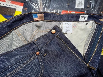 Женские джинсы Wrangler Reissue 14MWZ Selvedge (made in USA)