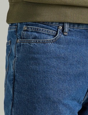 Зимние джинсы Lee Relaxed Fit Fleece - Dark Wash