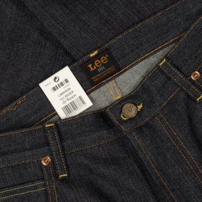 Джинсы Lee 101 Rider Japanese Selvege Indigo Dry
