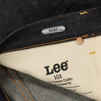 Джинсы Lee 101 Rider Japanese Selvege Indigo Dry