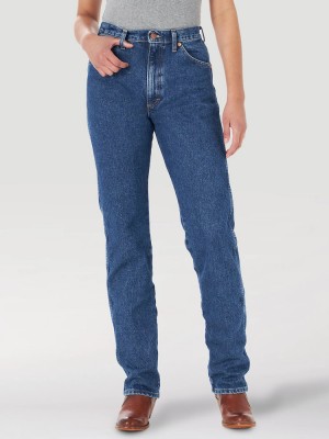 Женские джинсы Wrangler 14MWZ Cowboy Cut Slim Fit - Stonewash
