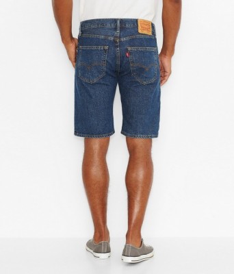 505 Regular Fit Denim Shorts - Dark Stonewash