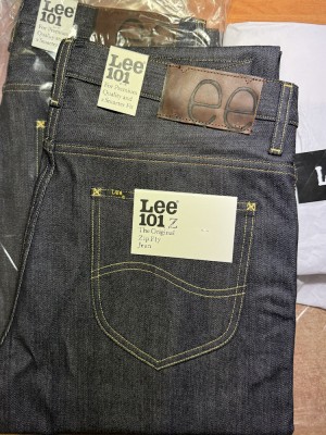Джинсы Lee 101 Z Regular Fit Rigid Selvedge Denim