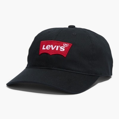 Batwing Logo Flex Fit Baseball Cap - Black