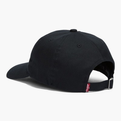 Batwing Logo Flex Fit Baseball Cap - Black