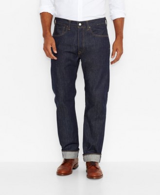 Made in USA 501 Original Fit Selvedge Rigid