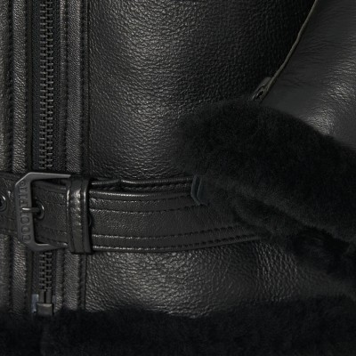 Бомбер Cockpit USA R.A.F Sheepskin Bomber Z2109B - чорний