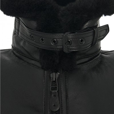 Бомбер Cockpit USA R.A.F Sheepskin Bomber Z2109B - чорний