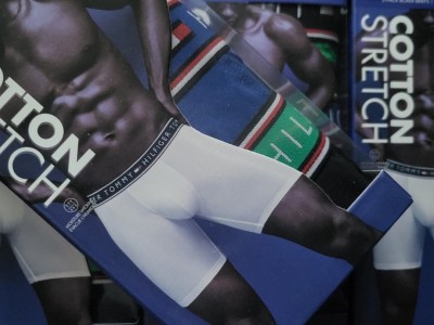 Комплект мужского нижнего белья из 3 боксеров Tommy Hilfiger Cotton Stretch Boxer Brief