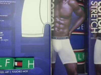 Комплект мужского нижнего белья из 3 боксеров Tommy Hilfiger Cotton Stretch Boxer Brief