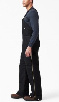Комбінезон утеплений Dickies Duck Insulated Bib Overalls - чорний
