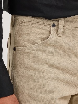 13MWZTN Original Fit Cowboy Cut Jeans Tan
