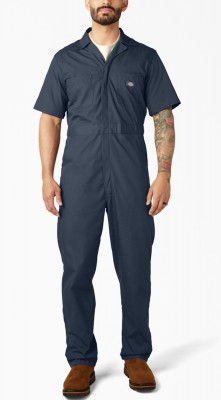 Комбінезон з коротким рукавом Dickies Coveralls - темно-синій (Dark Navy)