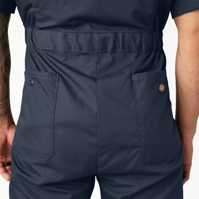 Комбінезон з коротким рукавом Dickies Coveralls - темно-синій (Dark Navy)