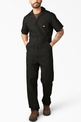 Комбінезон з коротким рукавом Dickies Coveralls - чорний