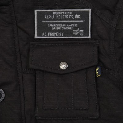 Куртка пуховик Alpha Industries Boss Jacket - чорний
