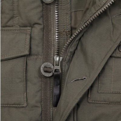 Куртка пуховик Alpha Industries Boss Jacket - Olive