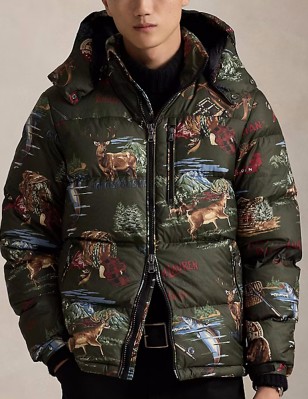 Куртка пуховик Ralph Lauren The Gorham Polo Sportsman Down Jacket