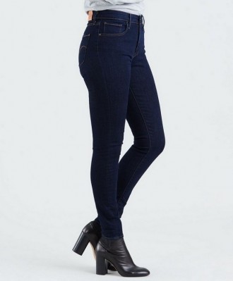 721 High Rise Skinny Lone Wolf Jeans - тёмно-синие