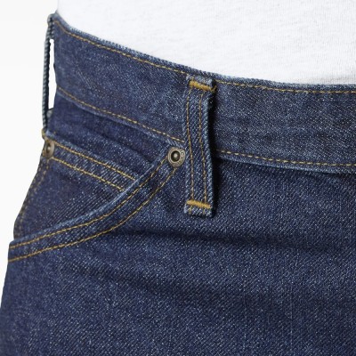 Джинсы Dickies Regular Fit - тёмно-синие (Rinsed Indigo)