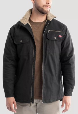 Куртка Wrangler Workwear Canvas Faux Shearling Lined - Black Caviar