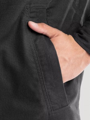 Куртка Wrangler Workwear Canvas Faux Shearling Lined - Black Caviar