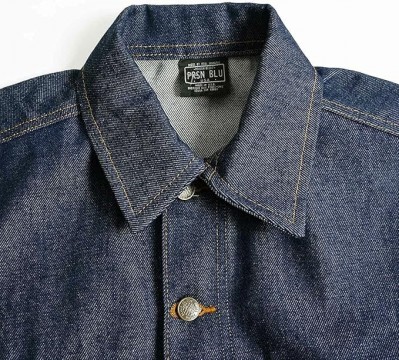 Джинсовая куртка Prison Blues Western - Rigid Blue (made in USA)
