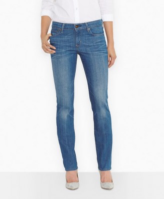 Slight Curve Slim Fit Jeans - Salt Water