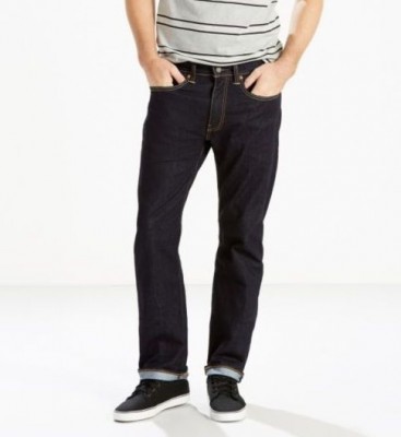 505 Regular Fit Stretch Jeans - тёмно-синие (Cool Rinse)