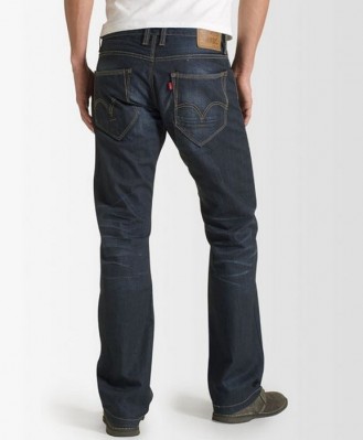 514 Straight Fit Utility Jeans - Coated Scraped