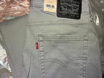 514 Straight Fit Jeans - Grey