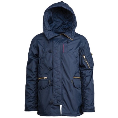 Картинка куртки Alpha Industries N-3B Ambrose Lightweight Parka - цвет синий