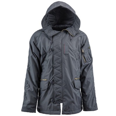 Картинка куртки Alpha Industries N-3B Ambrose Lightweight Parka - цвет стальной синий