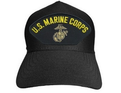 Картинка бейсболки Eagle Crest US Marine Corps Black Cap