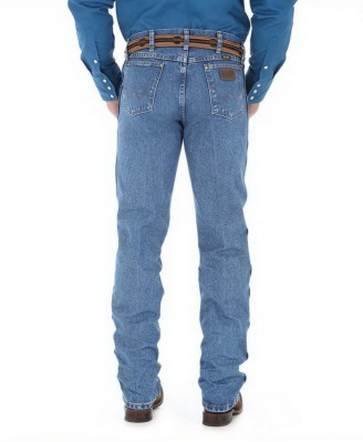 Картинка джинсов Wrangler 47MWZSW Premium Performance Cowboy Cut Regular Fit Jeans - Stonewashed