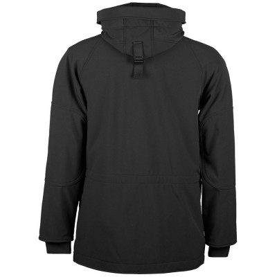 Картинка куртки демисезонной Alpha Industries Softshell N-3B Parka - вид сзади