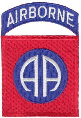 Картинка нашивки US ARMY 82ND AIRBORNE PATCH 3.5