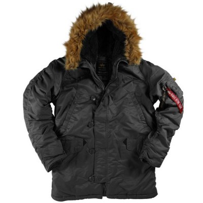 Картинка куртки Аляска Alpha Industries N - 3B Parka - цвет черный