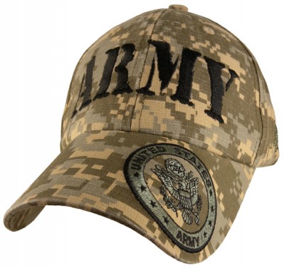 Картинка бейсболки Eagle Crest Army ACU Washed Cap