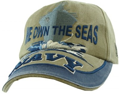 Картинка бейсболки US Navy We Own The Seas Khaki Cap