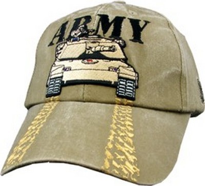 Картинка бейсболки Army With Tank Cap