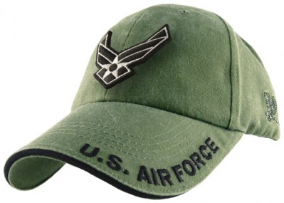 Бейсболка US Air Force Logo Cap - OD Green