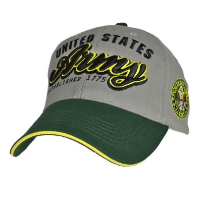 Картинка бейсболки US Army with Side Logo Two Tone Green-Grey Cap