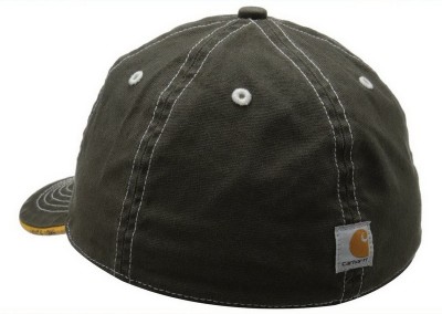 Картинка бейсболки Carhartt Brean Lockwood Canvas Logo Cap, вид сзади
