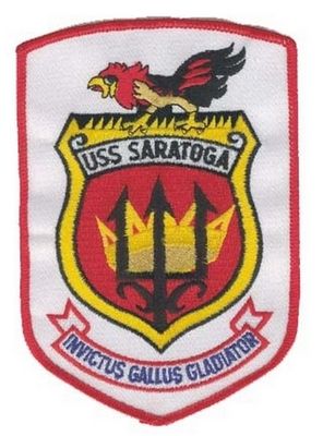 Картинка нашивки USS SARATOGA CV-60