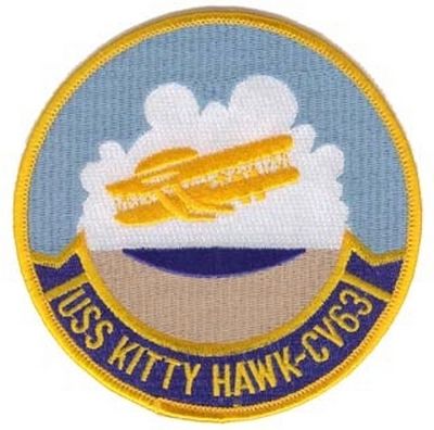 Картинка нашивки USS KITTY HAWK CV-63