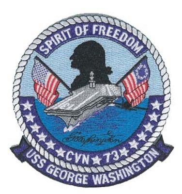 Картинка нашивки USS G. WASHINGTON CVN-73